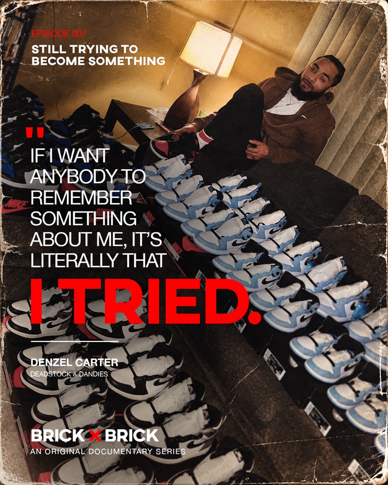 Denzel Carter: If I want anybody to remember something about me, it is literally that I tried.