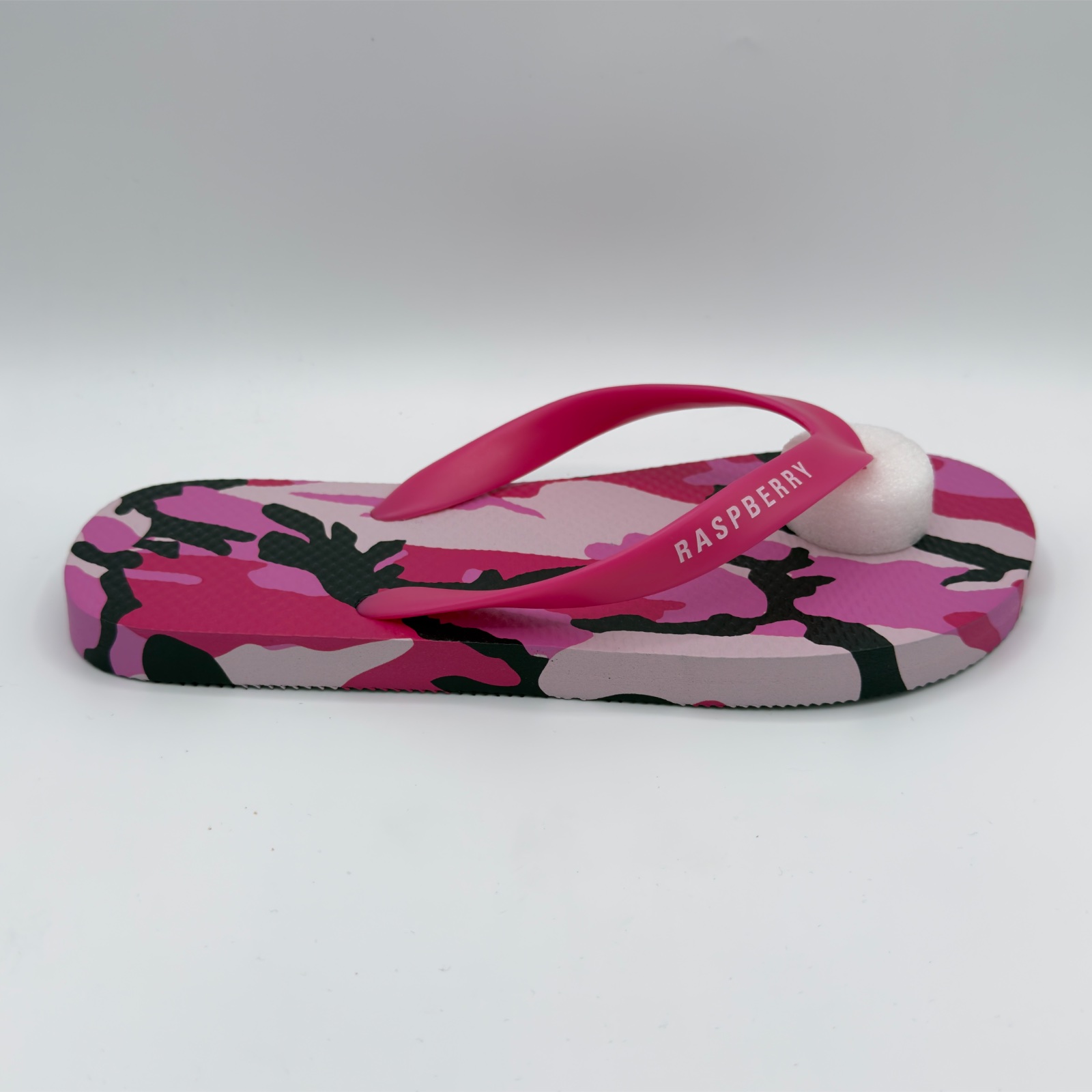 Raspberry Hills Flip Flops Pink Camo